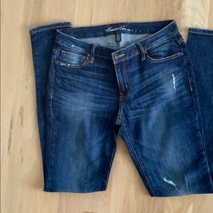Kenneth Cole skinny distressed jeans size 29